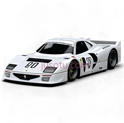 赛车,流线型,白色, PNG