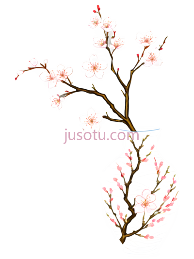 花瓶,传统中国风,白色,粉色, PNG