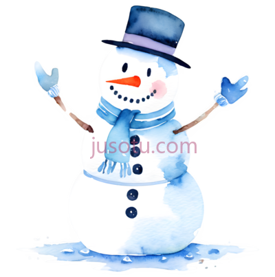 雪人,冰冻, PNG