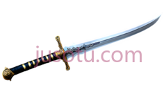 弯刀,武器,银色PNG