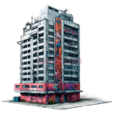 建筑,现代,灰色,红色, PNG