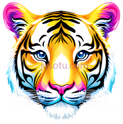 虎脸,钻石, PNG