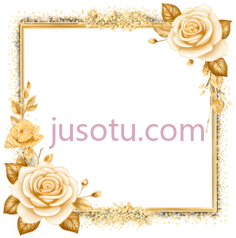 花朵,复古,黄色PNG