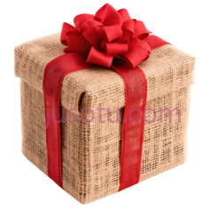 礼物盒,方形,米色PNG