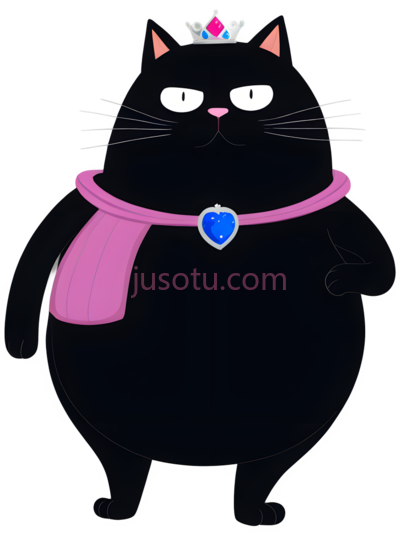 黑猫,卡通,黑色, PNG