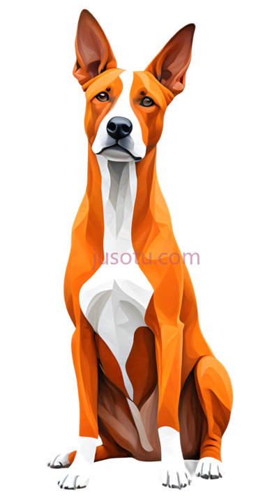 狗,橙色, PNG