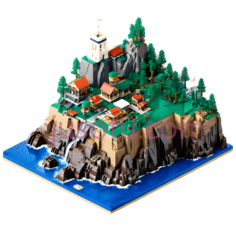 灯塔,卡通,白色PNG