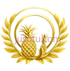 高贵感,金色,礼仪,大菠萝PNG