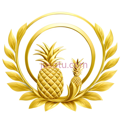 高贵感,金色,礼仪,大菠萝, PNG