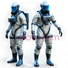 宇航服,科幻,白色PNG