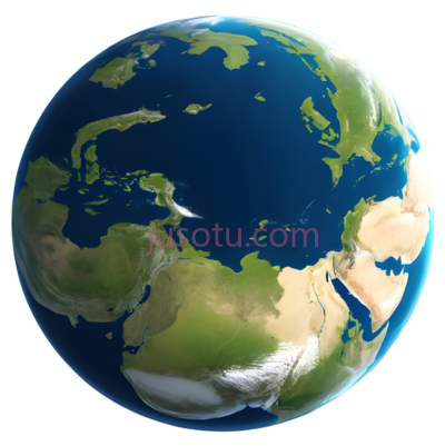 地球,卡通,蓝色,绿色,白色, PNG