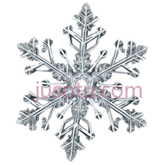 雪花,对称,白色PNG