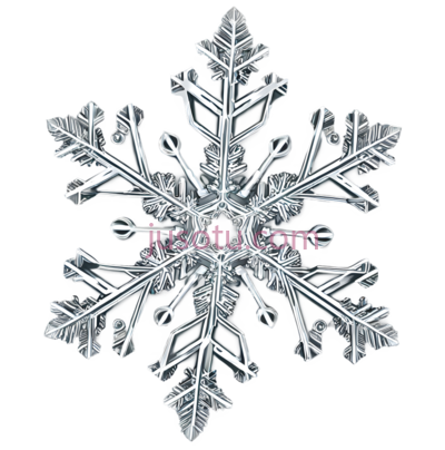 雪花,对称,白色, PNG