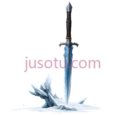 剑,幻想风,蓝色PNG