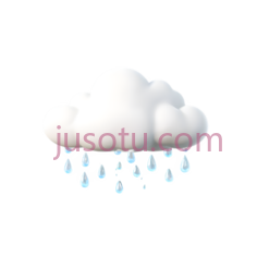 卡通,雨云PNG