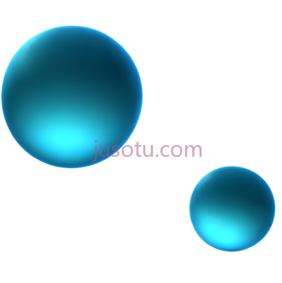 球体,发光,蓝色, PNG