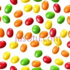 糖果,散落,红色,黄色,绿色,橙色PNG