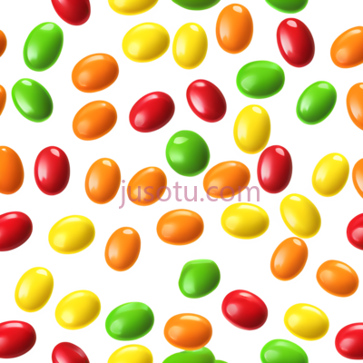 糖果,散落,红色,黄色,绿色,橙色, PNG