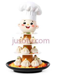 卡通厨师,可爱,白色PNG