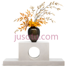 花瓶,现代,黑色PNG