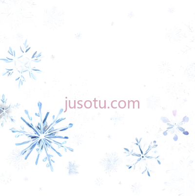 雪花,飘落,白色, PNG