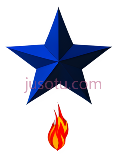 星星,几何图形,蓝色PNG