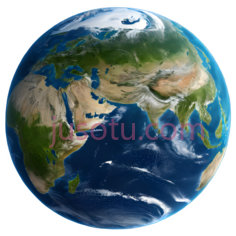 地球,卡通,蓝色,绿色,白色PNG