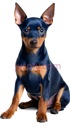 狗,站立,黑色,棕色PNG