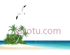 海鸥,卡通,白色PNG