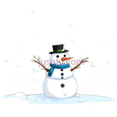 雪人,下雪, PNG