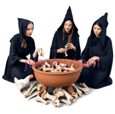 女巫,服饰,帽子,黑色PNG