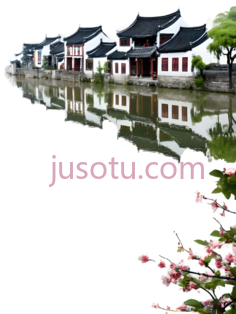 水乡,古镇,风景,建筑PNG