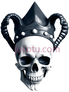 骷髅,哥特式,白色,黑色PNG