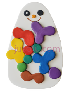 雪人,卡通,白色, 红色, 黄色, 绿色, 蓝色, 紫色PNG