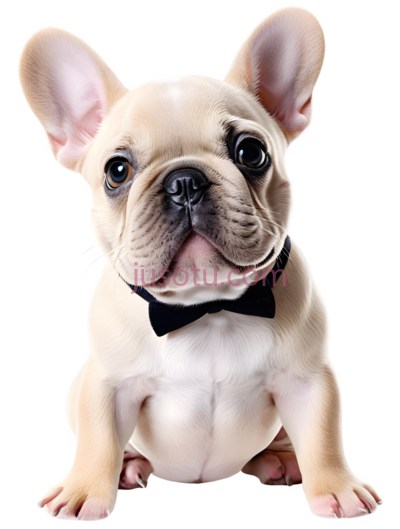 可爱,斗牛犬, PNG