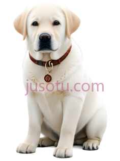 狗,坐着,白色PNG