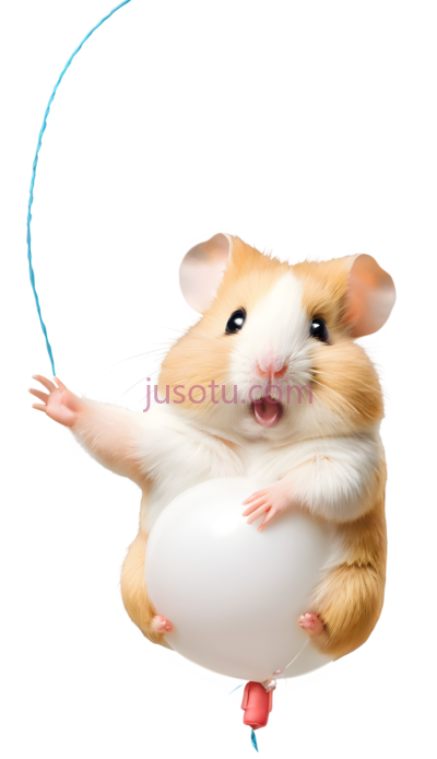 仓鼠,卡通,白色,棕色, PNG
