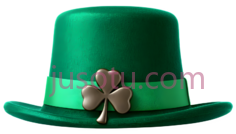 帽子,礼帽,绿色PNG