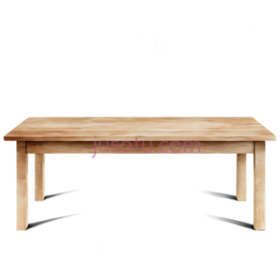 木质桌子, PNG