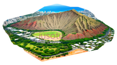 城市景观,插画,多彩, PNG