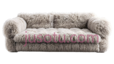 沙发,绒毛PNG