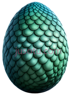 龙蛋,3D,绿色PNG