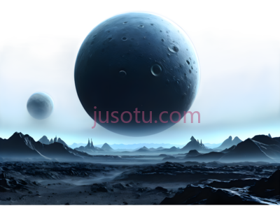 行星,科幻,蓝色, PNG