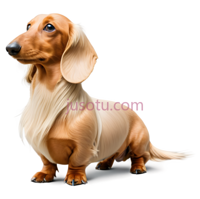 腊肠犬,卡通,棕色, PNG