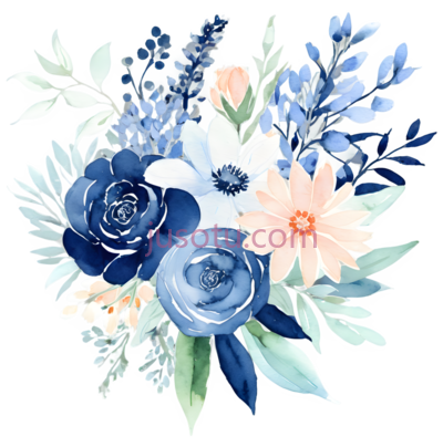 鲜花花束, PNG