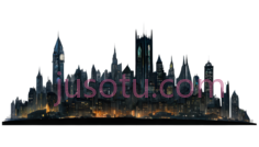 城堡,卡通,蓝色,黄色PNG