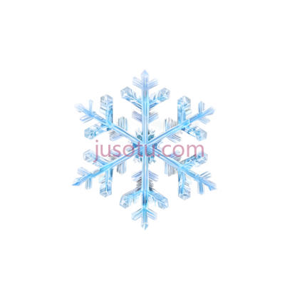 雪花,水晶, PNG