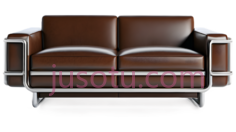 沙发,现代,棕色PNG