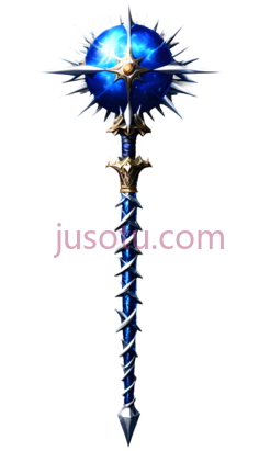 权杖,幻想,蓝色PNG