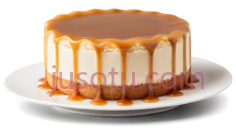 蛋糕,焦糖,甜品盘PNG